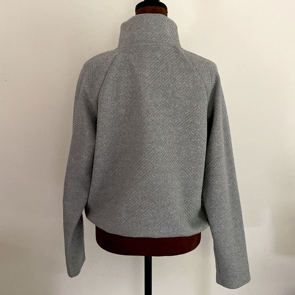 KIRUNDO Womens Sweatshirt Casual Textured Long Sleeve Henley Button Pullover - Picture 4 of 6